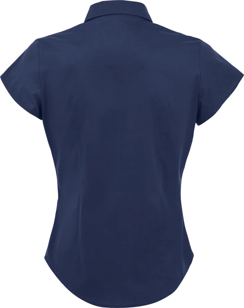 Stretch Bluse kurzarm