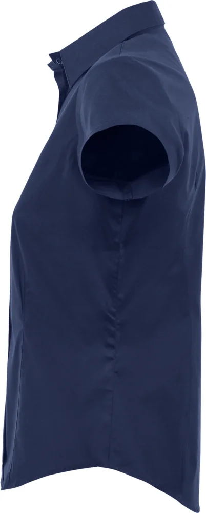 Stretch Bluse kurzarm