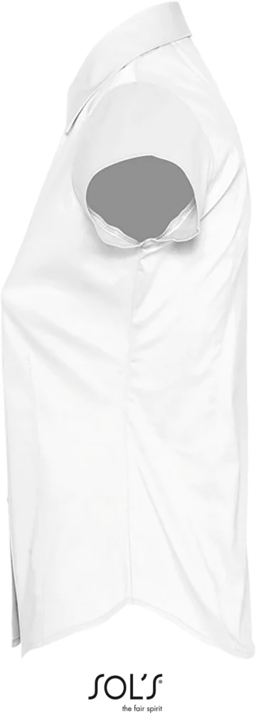 Stretch Bluse kurzarm