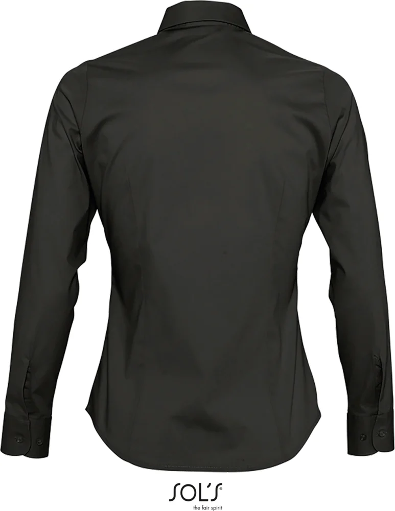 Stretch Bluse langarm