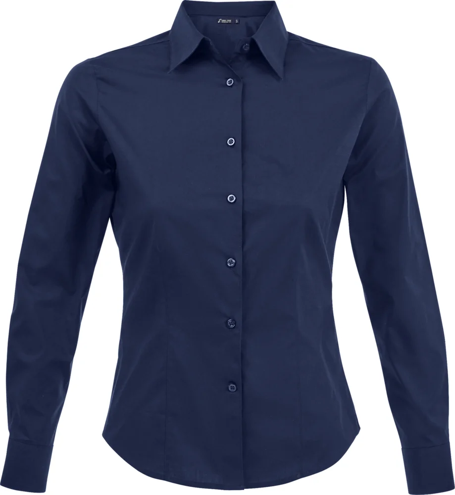 Stretch Bluse langarm