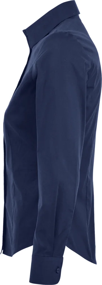 Stretch Bluse langarm