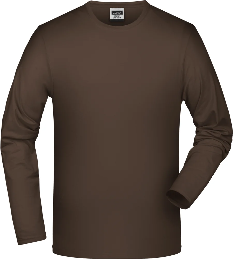 Stretch T-Shirt langarm