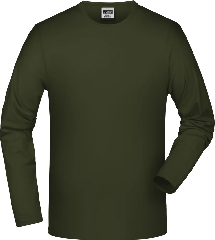 Stretch T-Shirt langarm