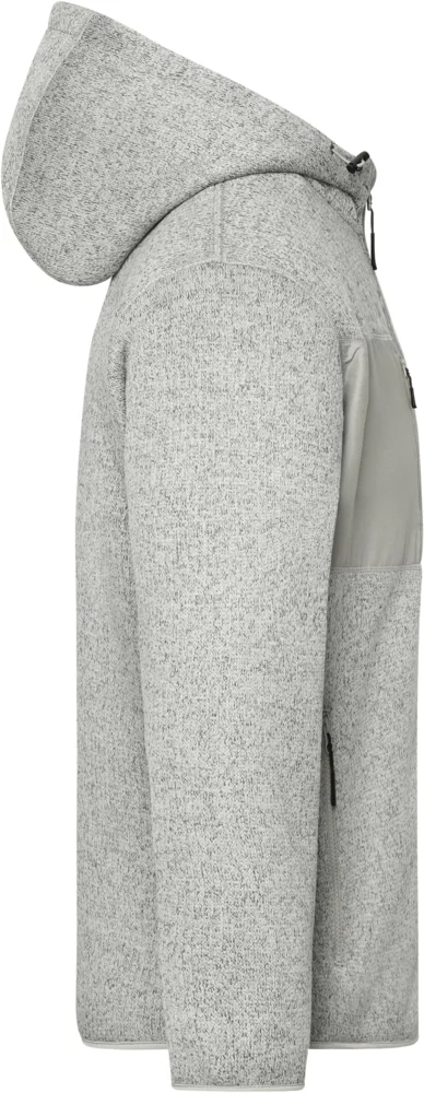 Strickfleece Jacke