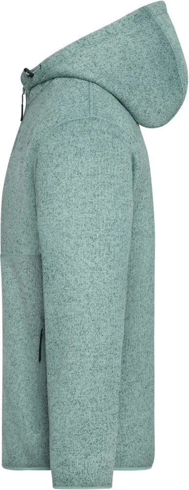 Strickfleece Jacke