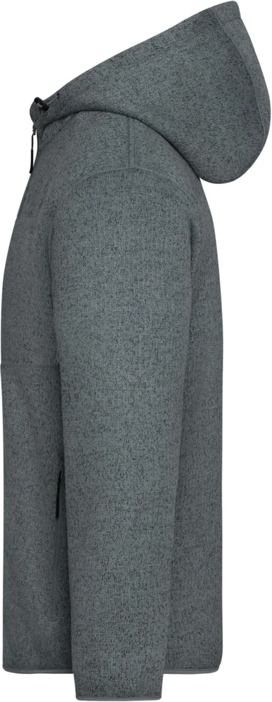 Strickfleece Jacke