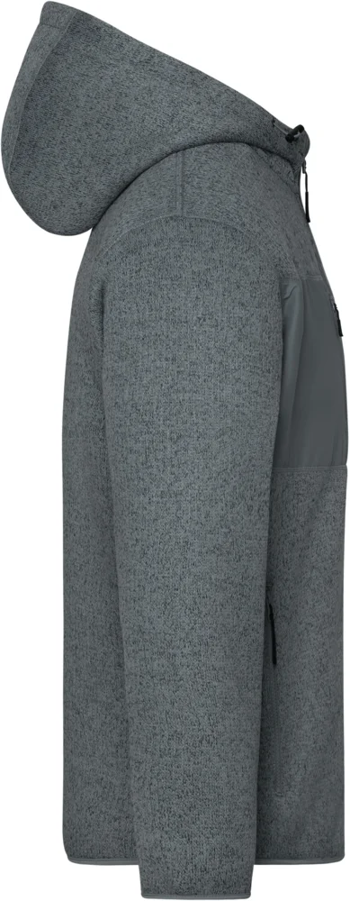 Strickfleece Jacke