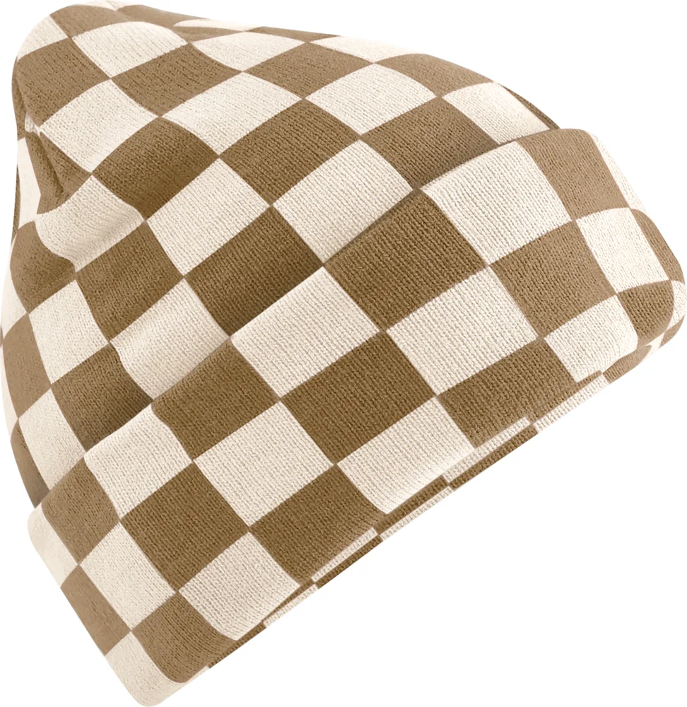 Knitted Hat "Checkerboard"