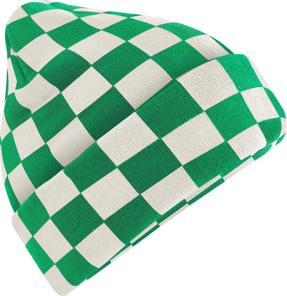 Knitted Hat "Checkerboard"