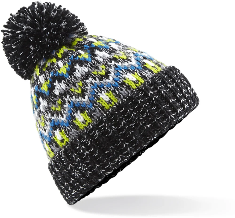Strickmütze mit Pompon "Blizzard"