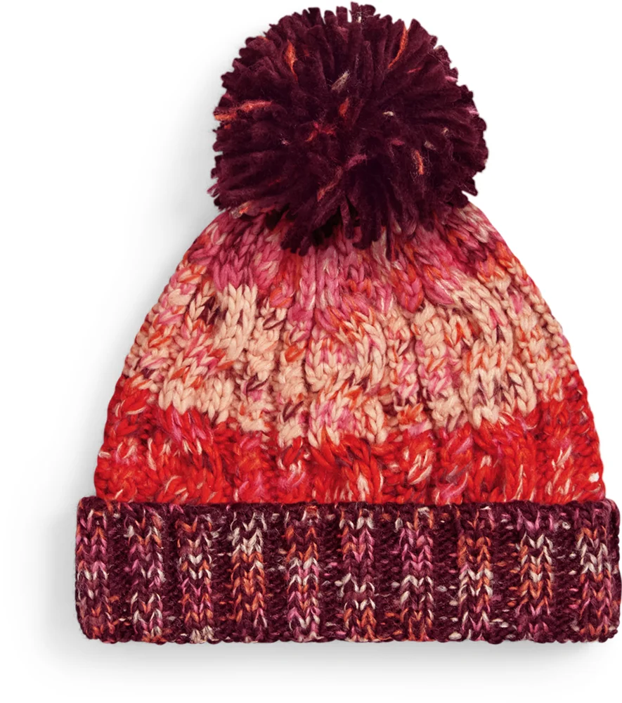 Strickmütze mit Pompon "Corkscrew"