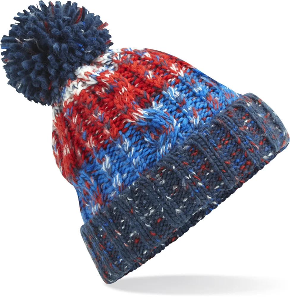 Strickmütze mit Pompon "Corkscrew"