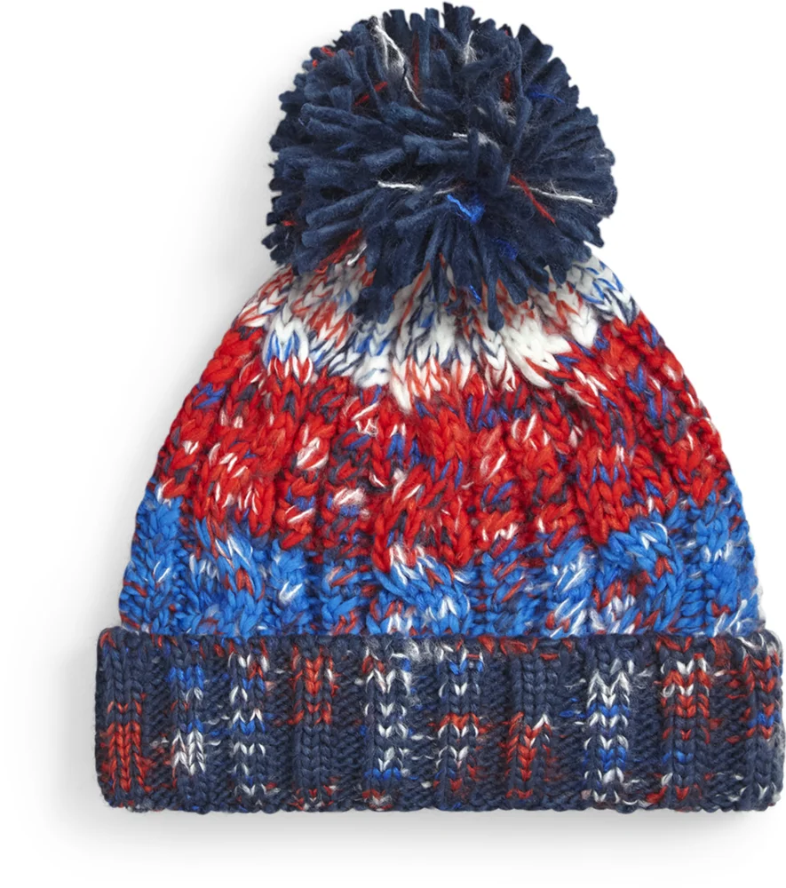 Strickmütze mit Pompon "Corkscrew"