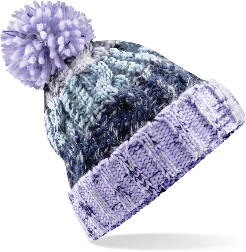 Strickmütze mit Pompon "Corkscrew"