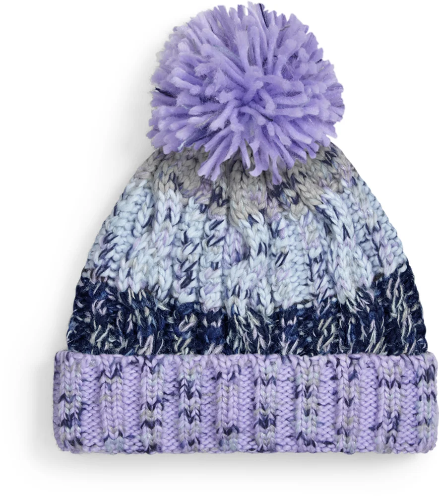Strickmütze mit Pompon "Corkscrew"