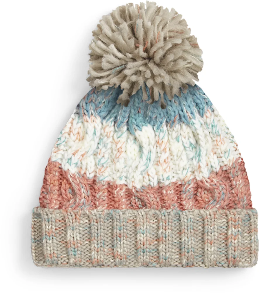 Strickmütze mit Pompon "Corkscrew"