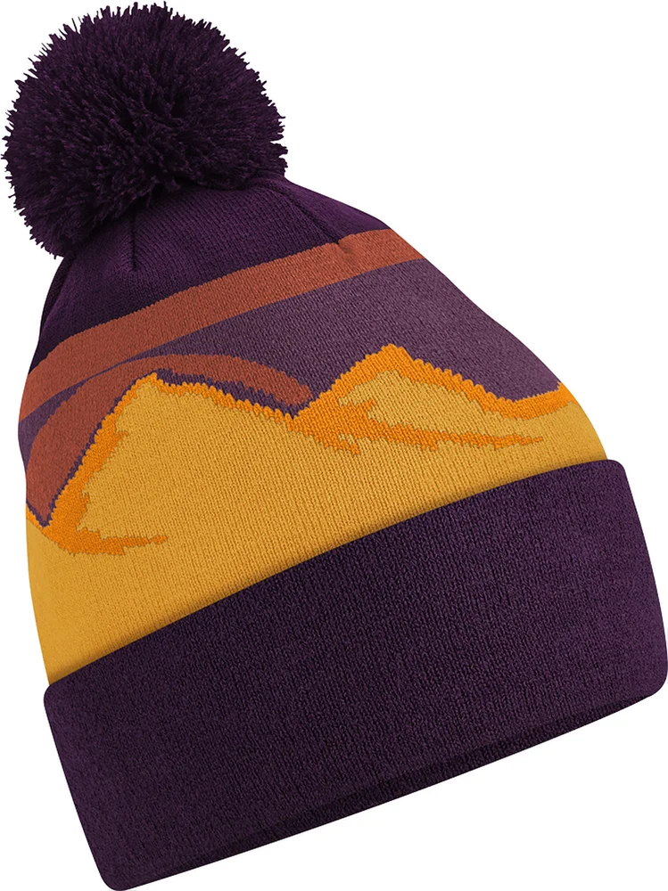 Strickmütze mit Pompon "Mountain Peaks"