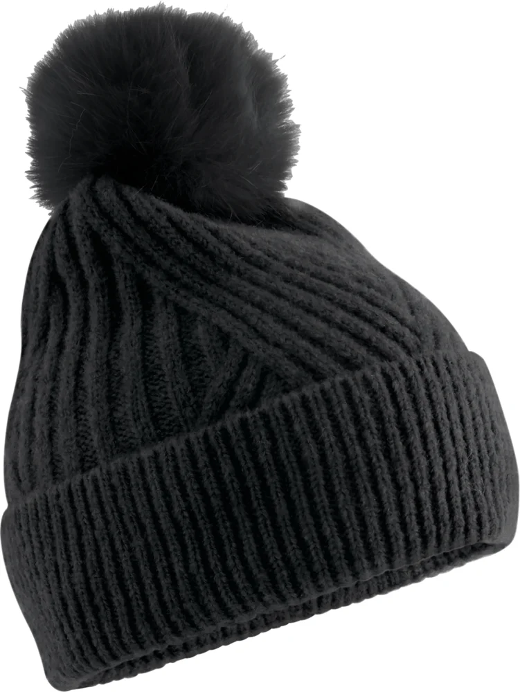Strickmütze mit Pompon "Snow Luxe"