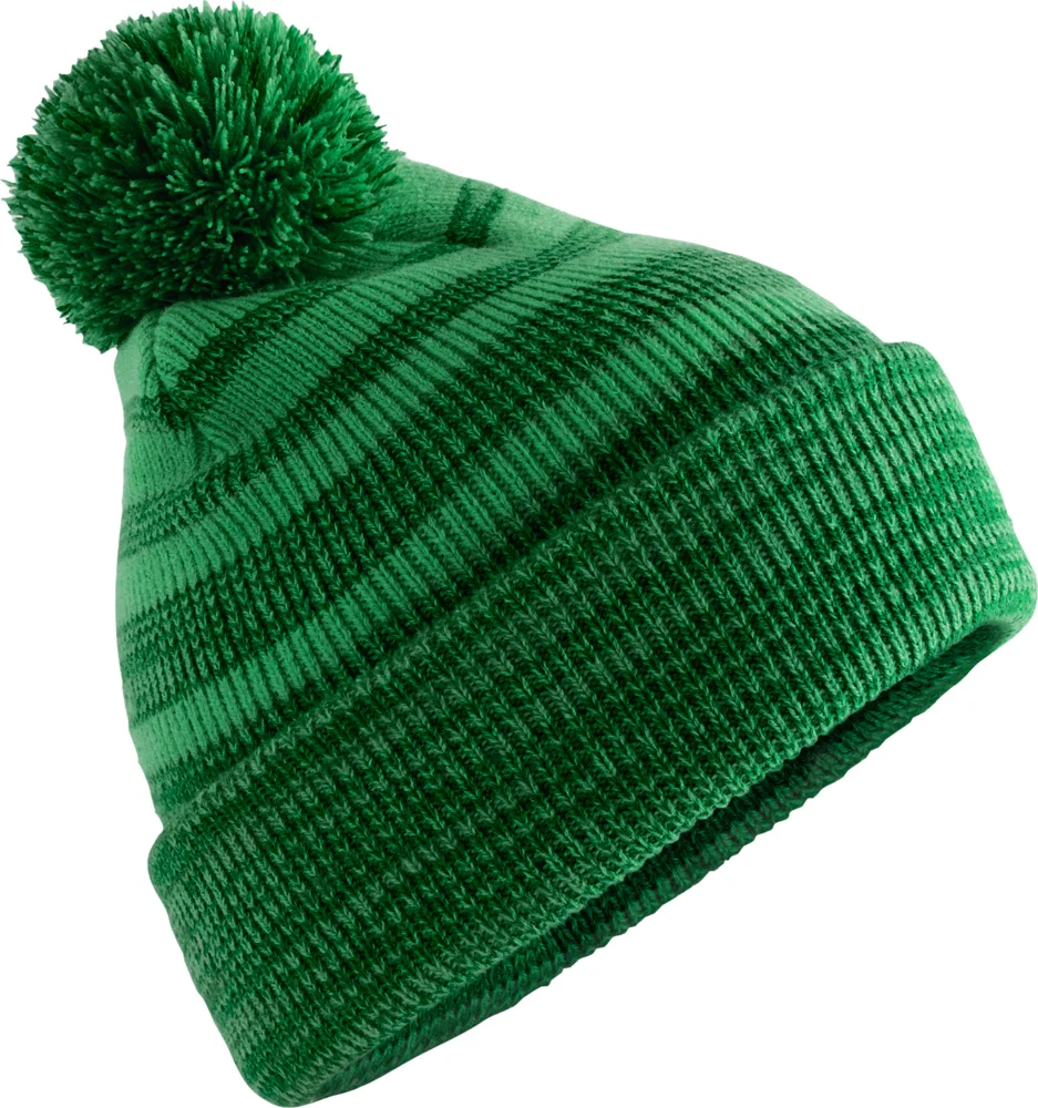 Strickmütze mit Pompon "Team Stripe"
