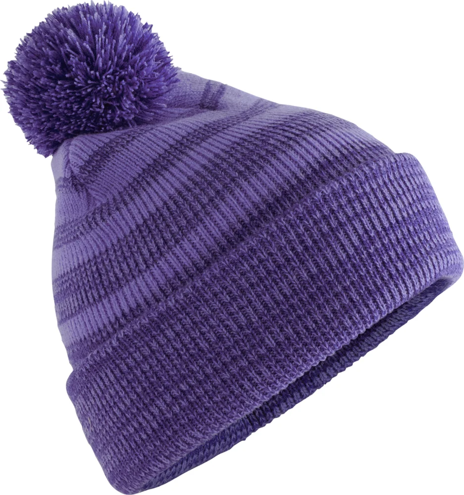 Strickmütze mit Pompon "Team Stripe"