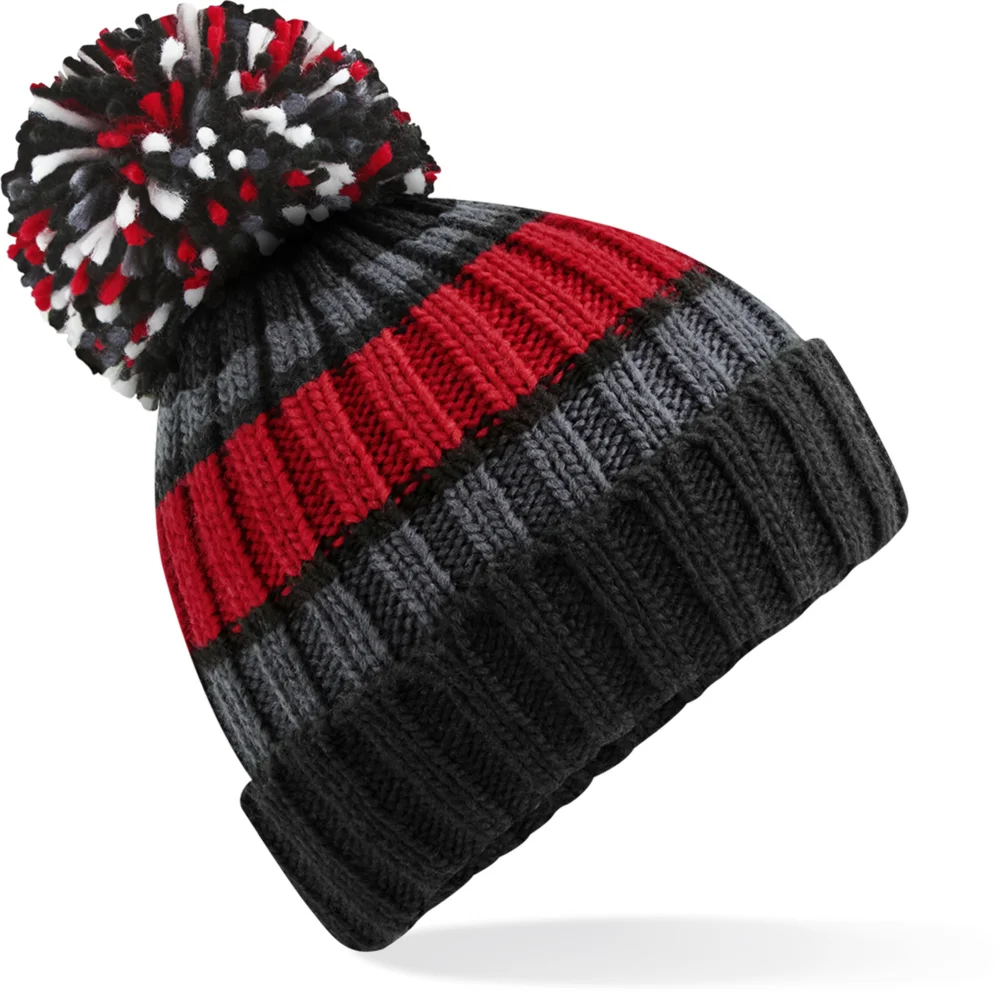Beanie with Stripes "Hygge"