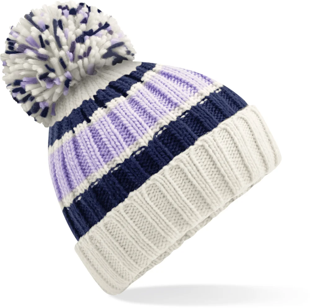 Beanie with Stripes "Hygge"