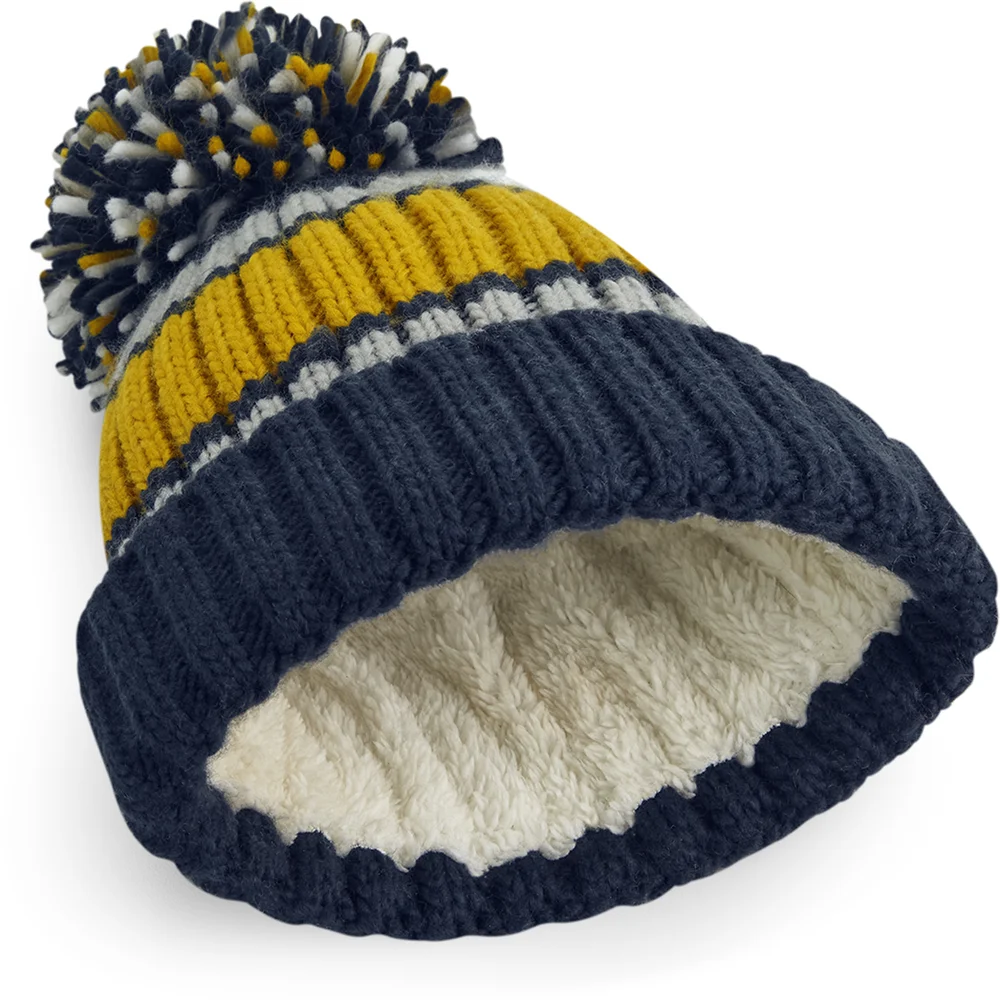 Beanie with Stripes "Hygge"