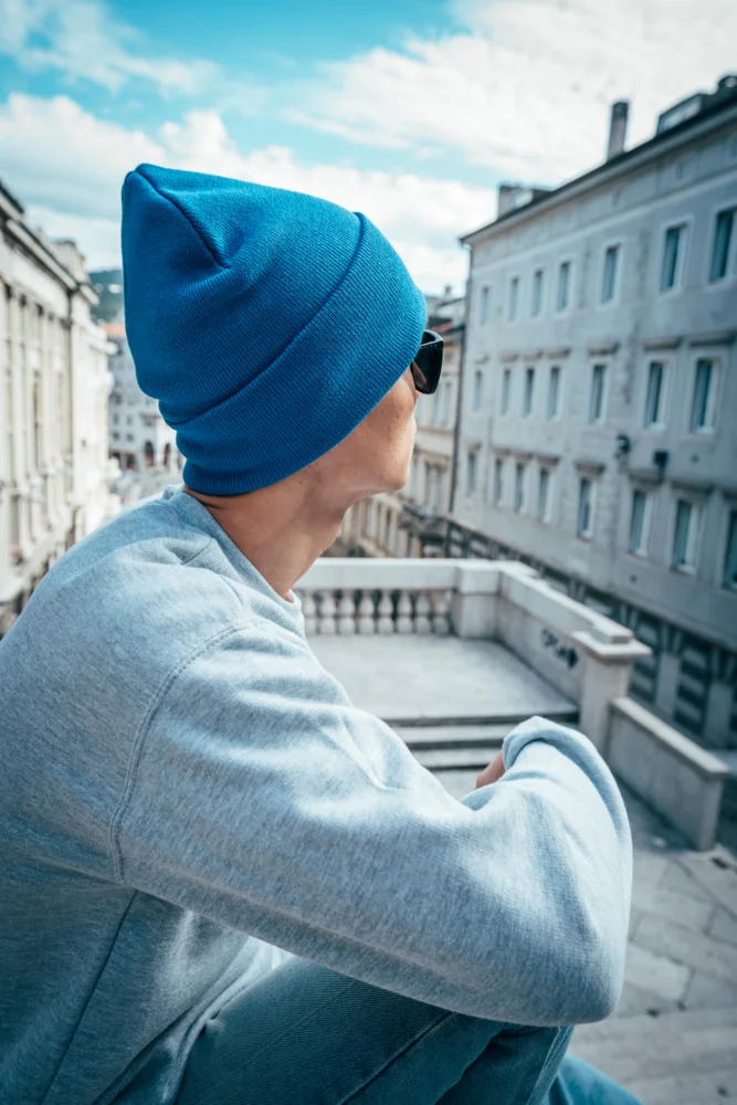 Knitted Hat "Pure"