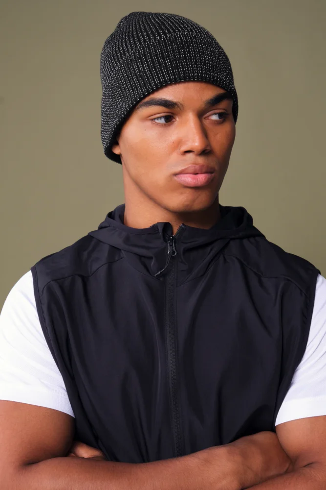 Strickmütze "Streetlite Reflective"