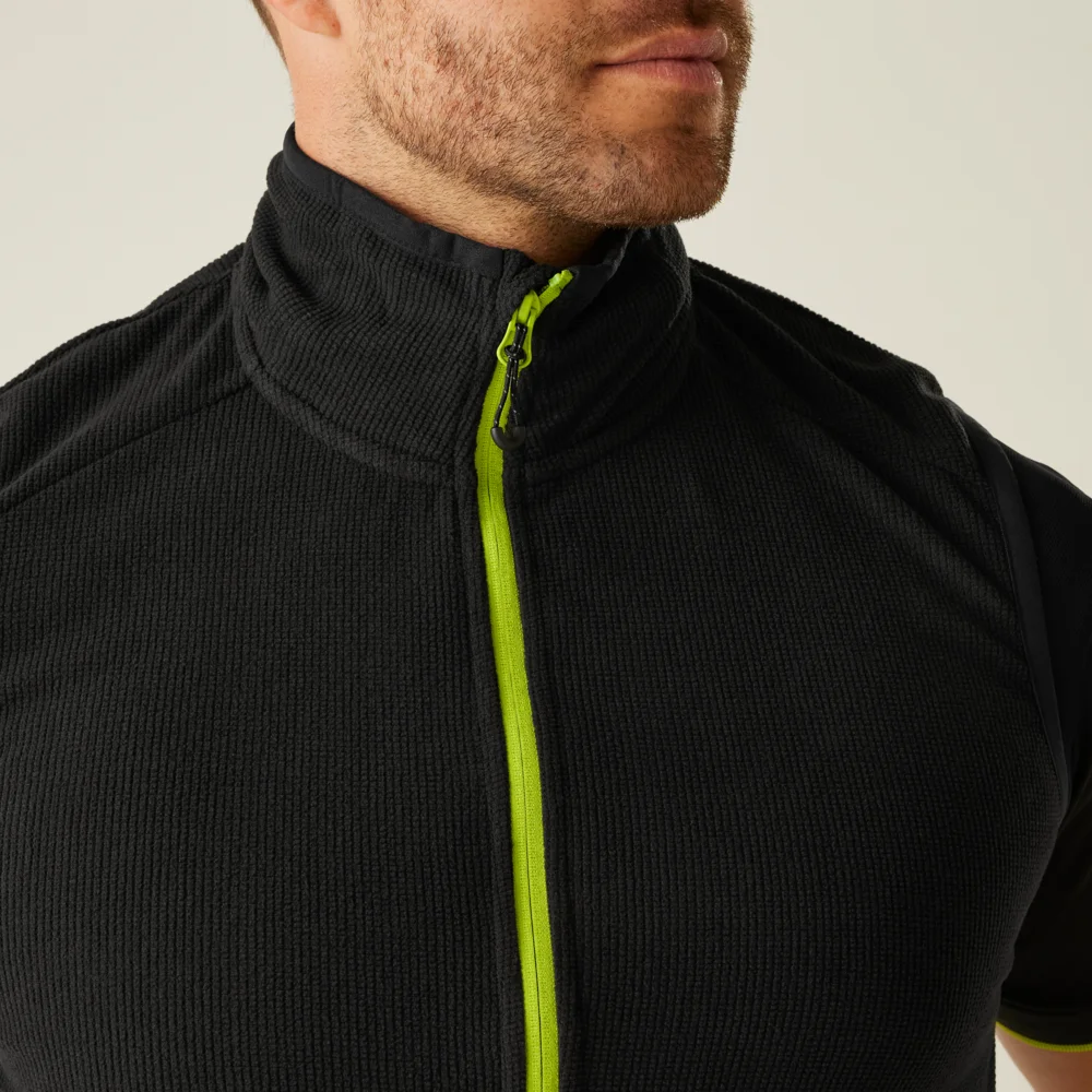 Struktur Fleece Weste "Navigate"