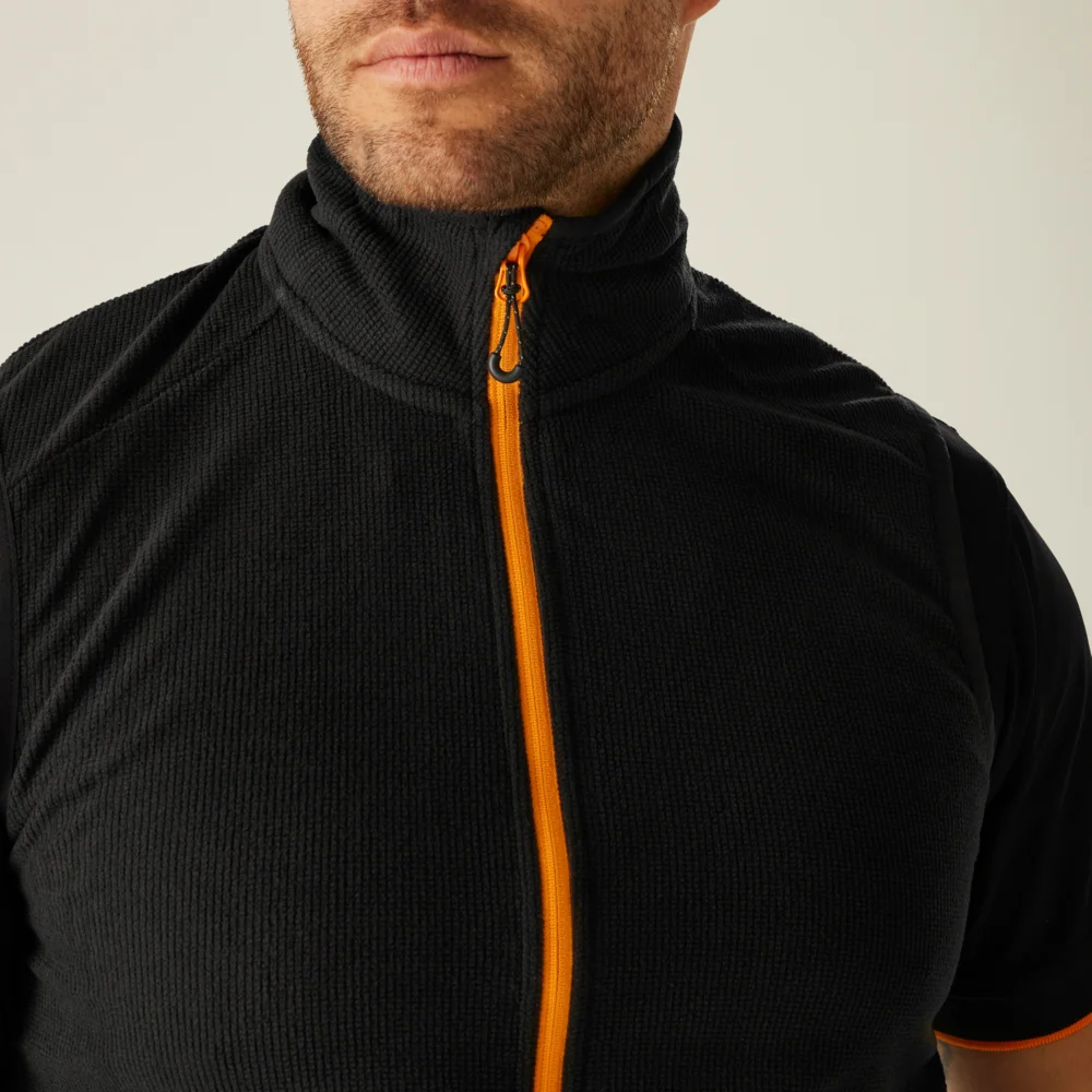 Struktur Fleece Weste "Navigate"