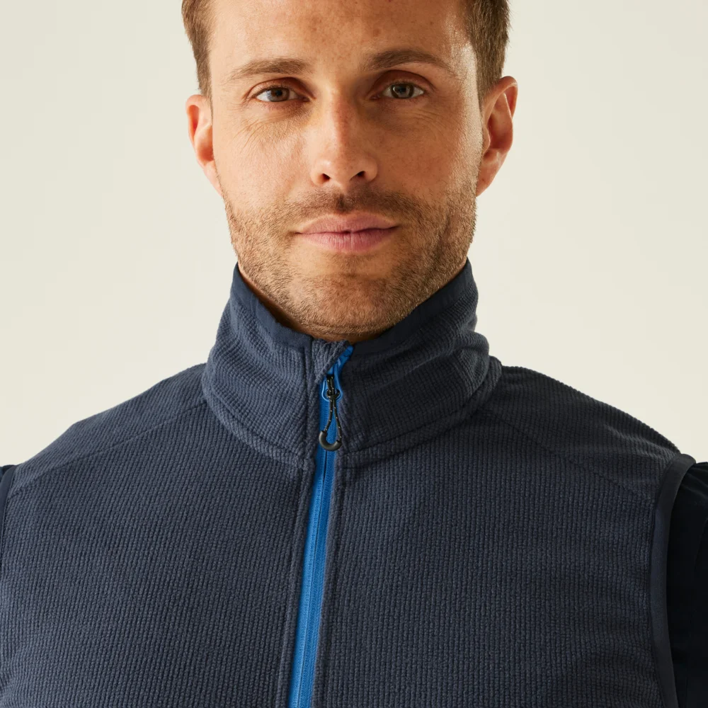 Struktur Fleece Weste "Navigate"