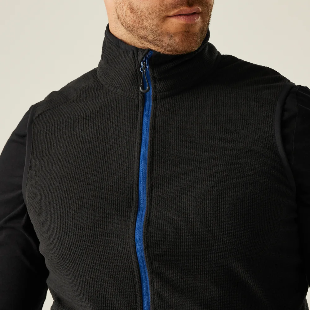 Struktur Fleece Weste "Navigate"