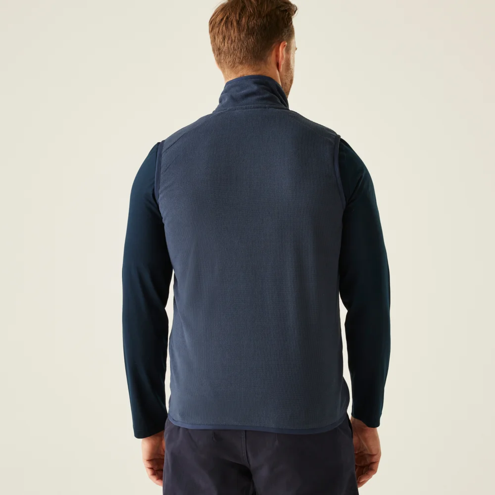 Struktur Fleece Weste "Navigate"
