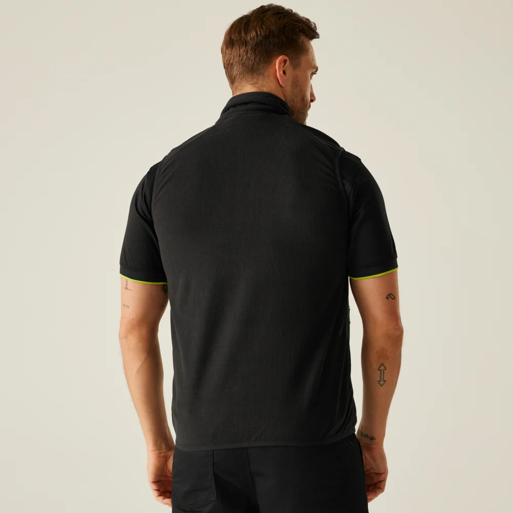 Struktur Fleece Weste "Navigate"