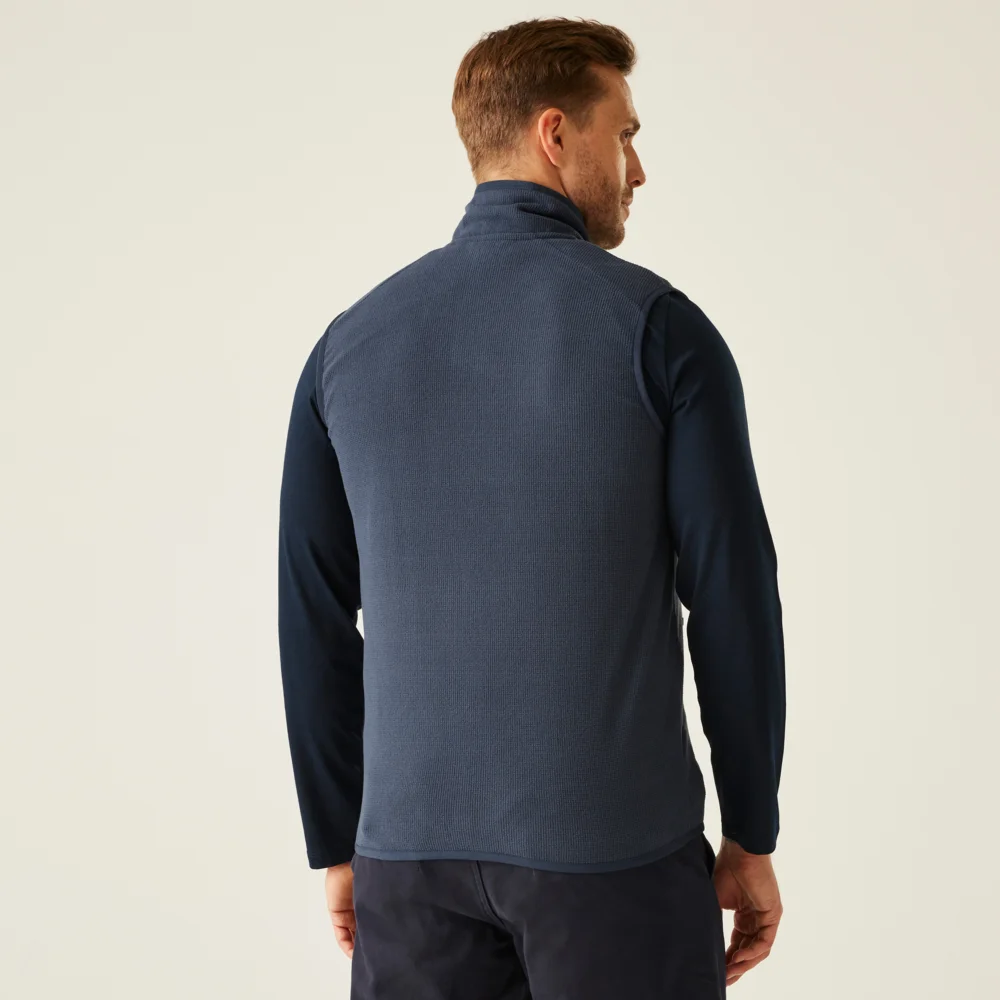 Struktur Fleece Weste "Navigate"