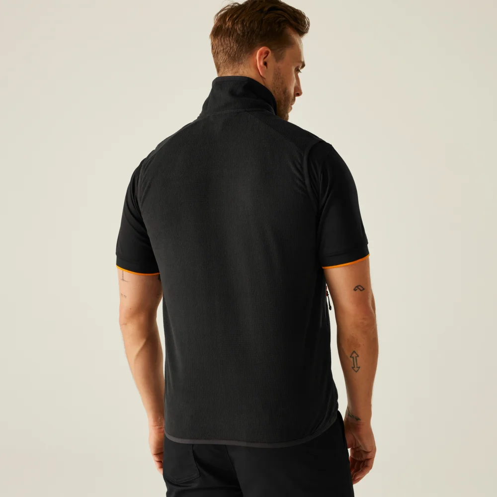 Struktur Fleece Weste "Navigate"