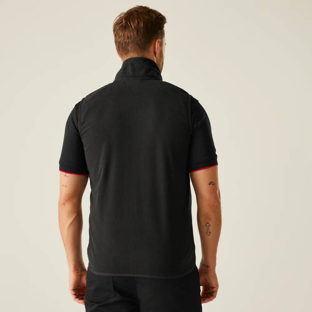 Struktur Fleece Weste "Navigate"