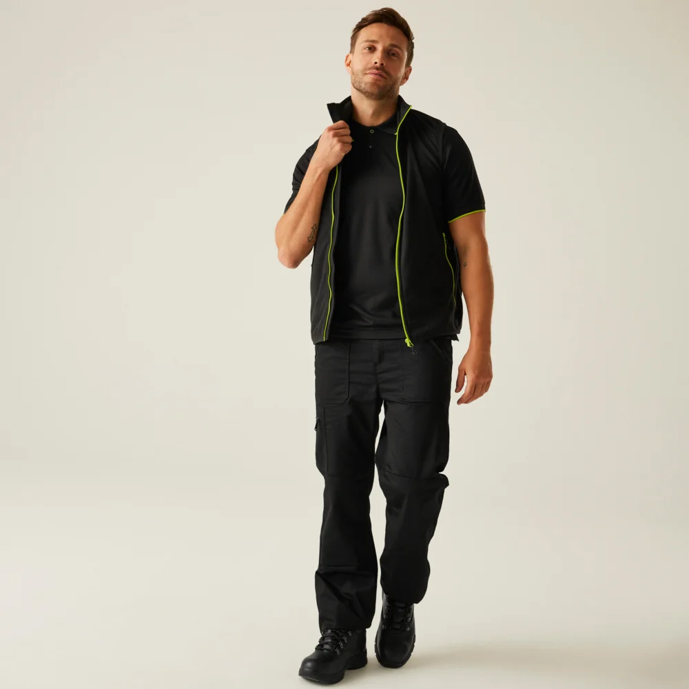 Struktur Fleece Weste "Navigate"