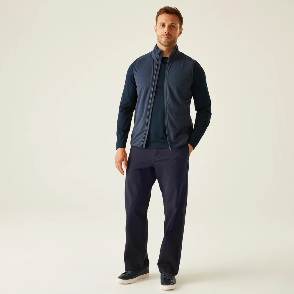 Struktur Fleece Weste "Navigate"