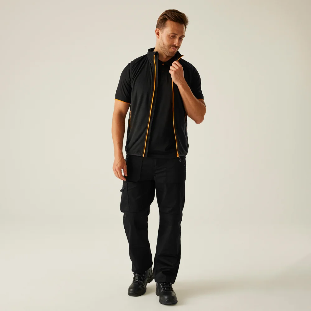Struktur Fleece Weste "Navigate"