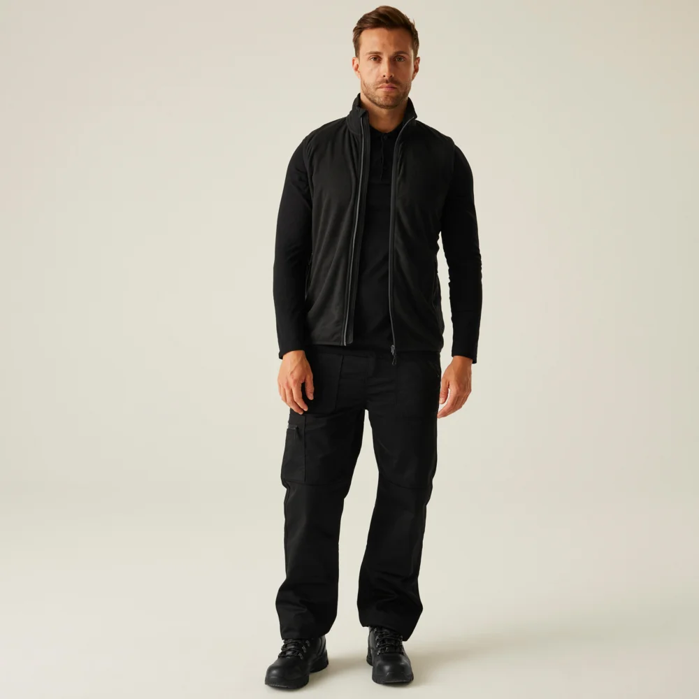 Struktur Fleece Weste "Navigate"