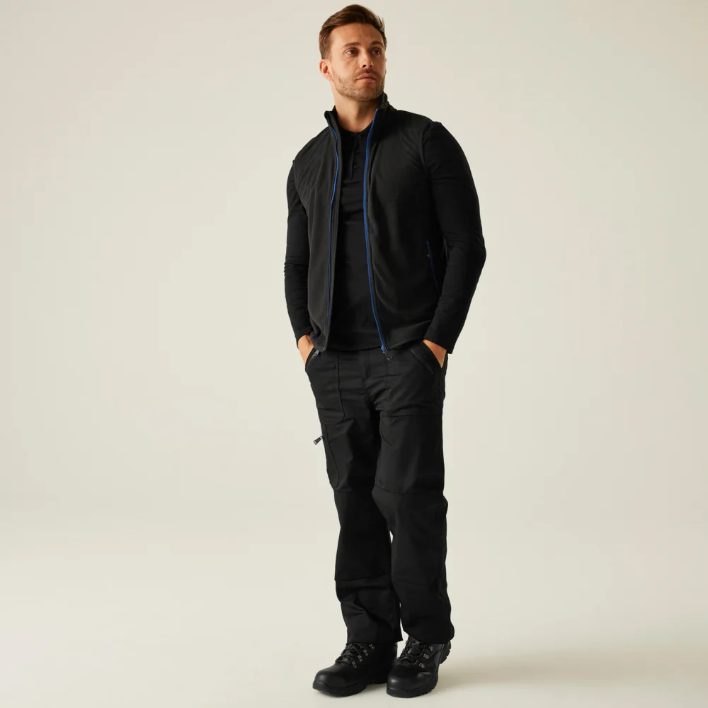 Struktur Fleece Weste "Navigate"