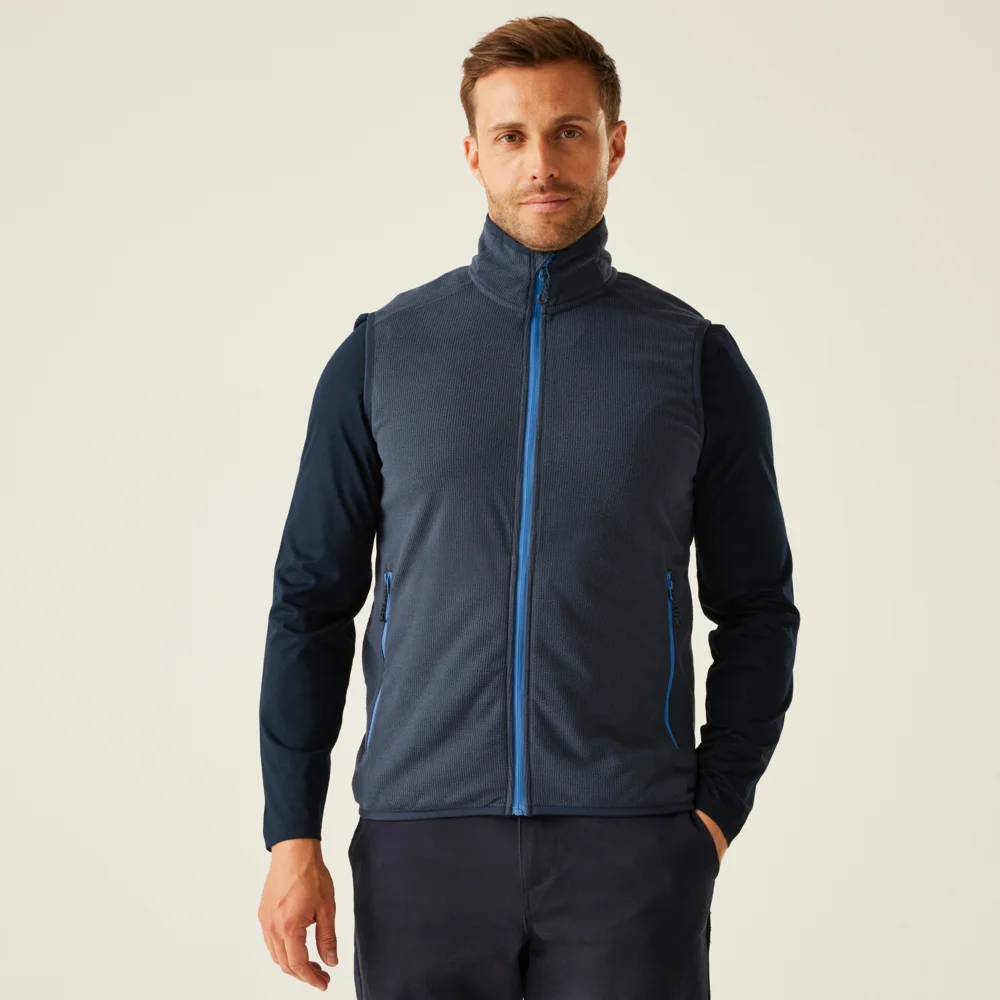 Struktur Fleece Weste "Navigate"