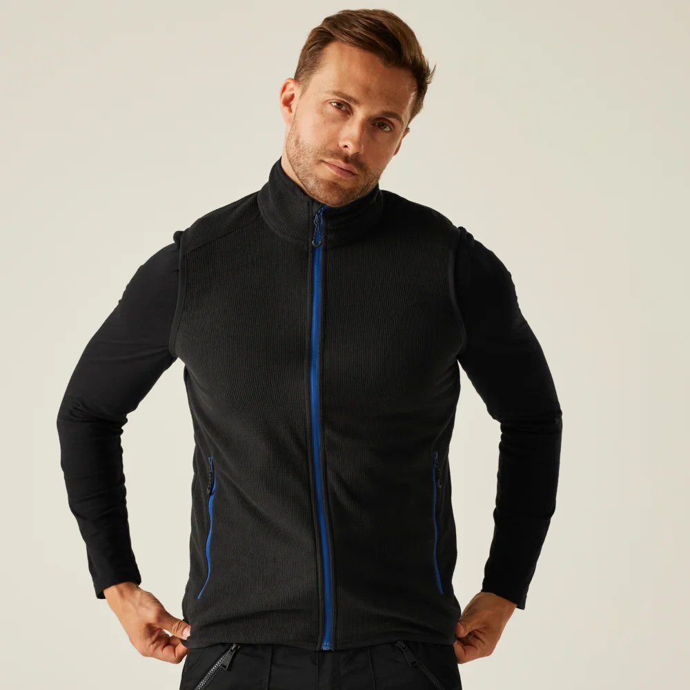 Struktur Fleece Weste "Navigate"
