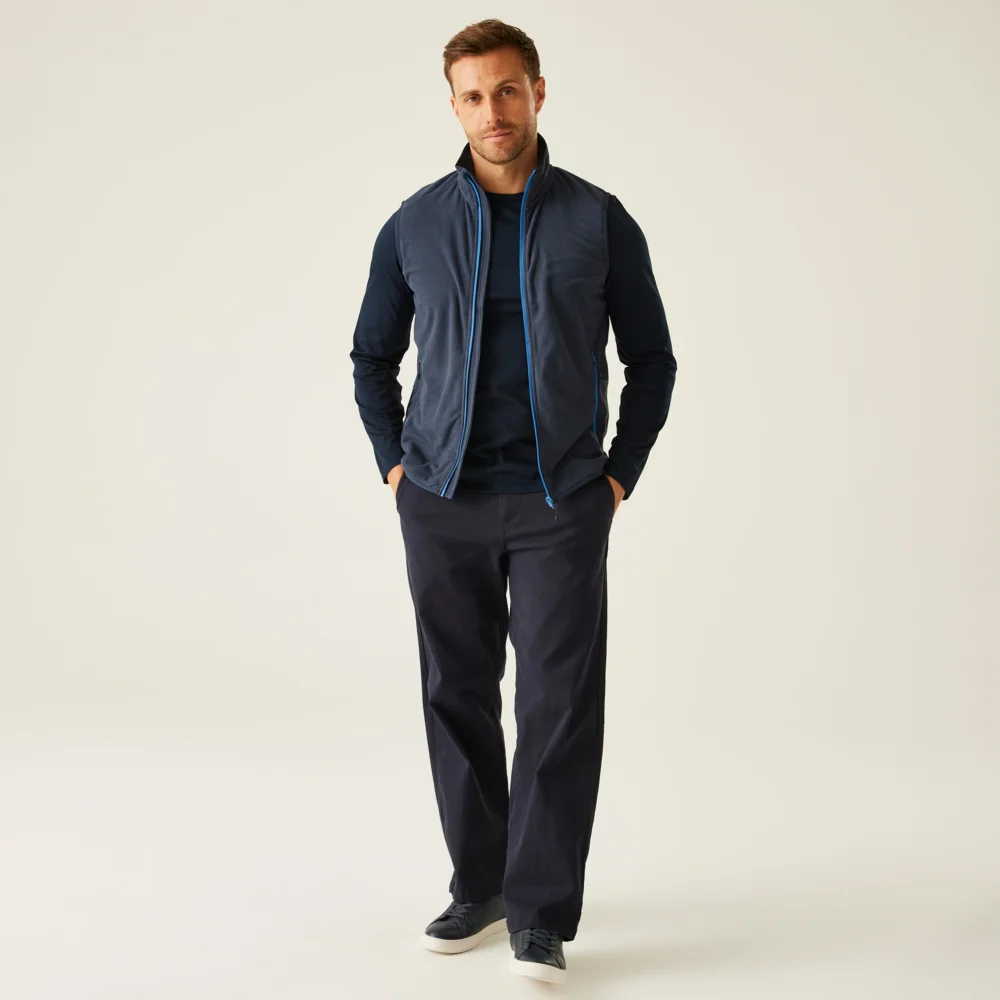 Struktur Fleece Weste "Navigate"