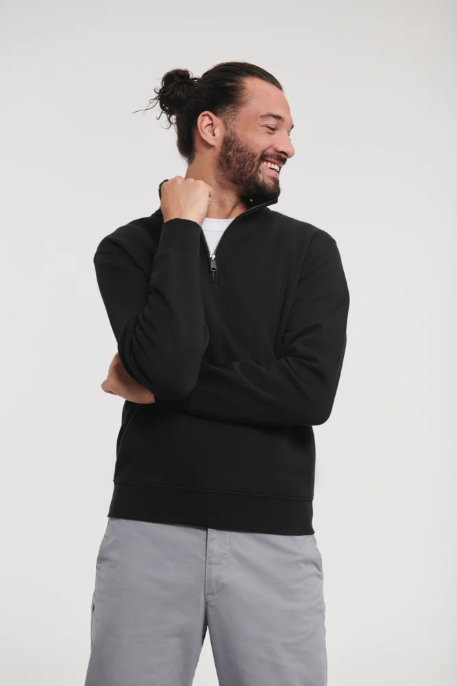 Sweater mit 1/4 Zip "Authentic"