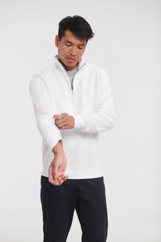 Sweater mit 1/4 Zip "Authentic"