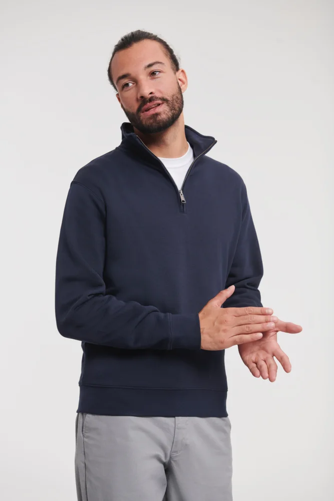 Sweater mit 1/4 Zip "Authentic"